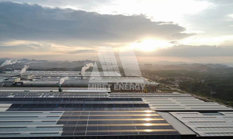 中國廣西BIPV屋頂光伏項目 17MW-2